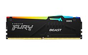 Memorie Kingston FURY Beast 32 GB DDR5 6000 MHz CL36, kit 2 x 16 GB, XMP 3.0 / EXPO, Negru, RGB