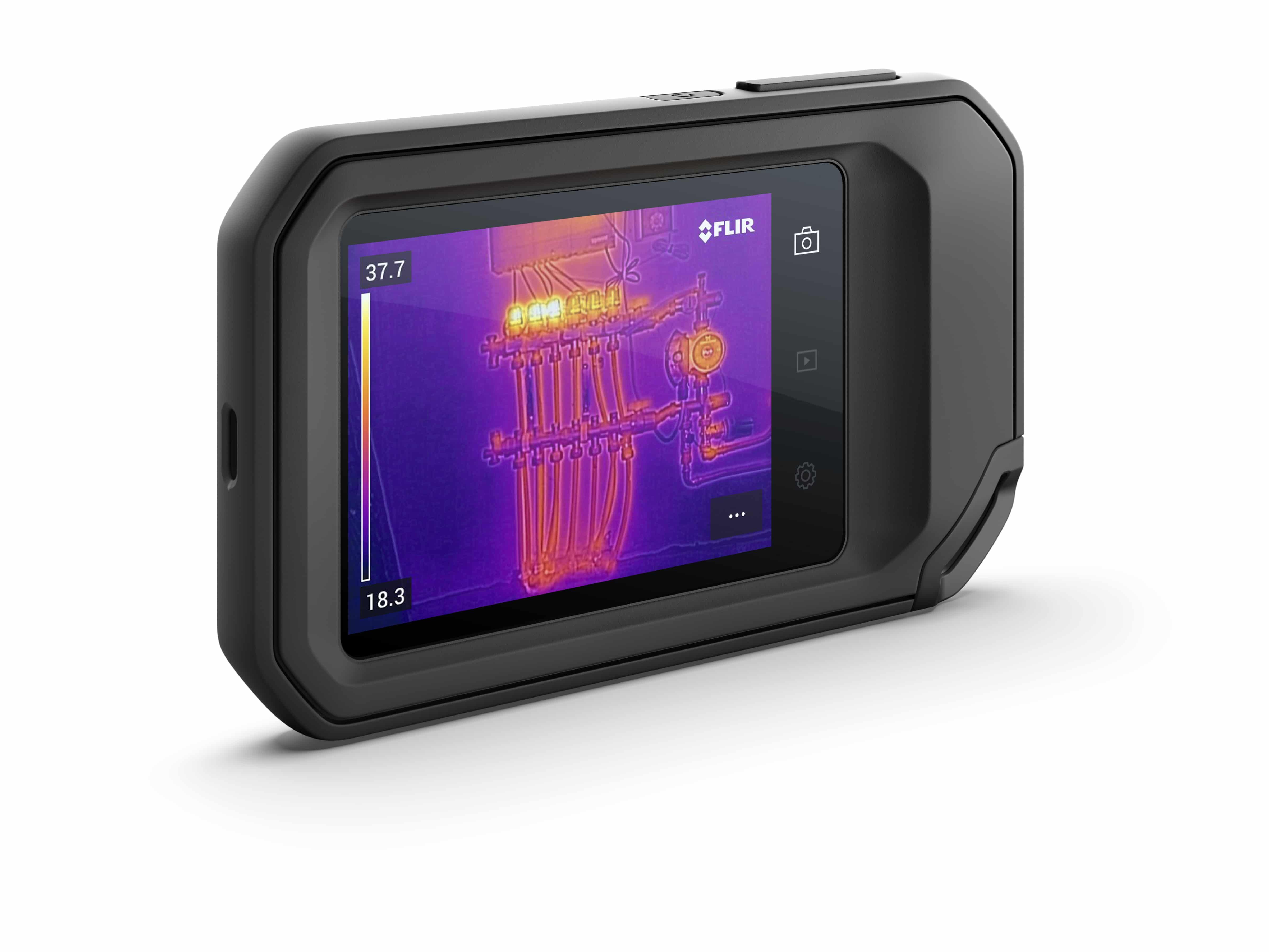 FLIR C-5 thermal imaging camera Black Built-in display 160 x 120 pixels