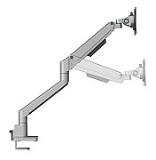 Neomounts TIS 17 -35  1TFT silber  Max.9KG