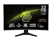 MAG 32C6X, VA, 31.5 inch, Full HD, 1920 x 1080, HDMI, Displayport, Curbat, 250 Hz, 1 ms, Negru