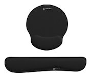NATEC NPF-2195 mouse pad Black