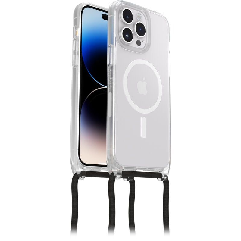 REACT NECKLACE CASE MAGSAFE/APPLE IPHONE 14 PRO MAX - CLEAR