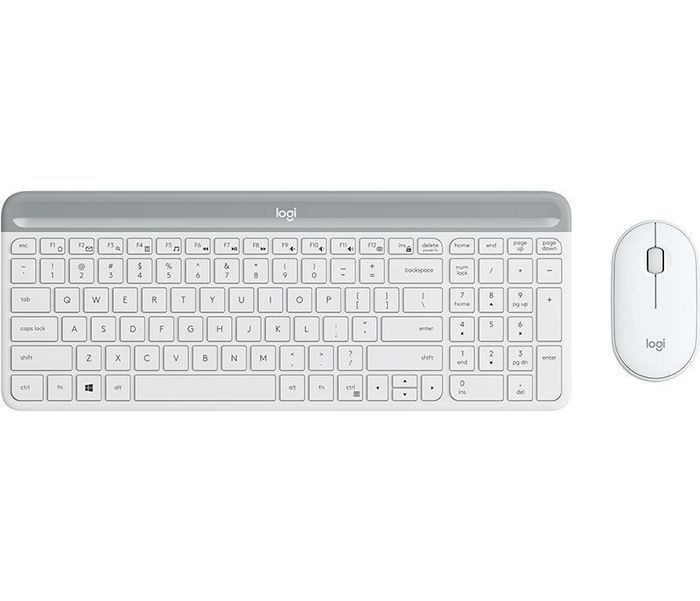 COMBO MK470 OFFWHITE FR CENTRAL/SLIM WIRELESS KEYBOARD + MOUSE