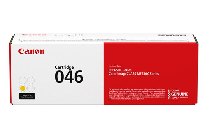 Cartus toner Canon 1247C002 ,Galben ,2300 pagini ,Original (CRG046Y)
