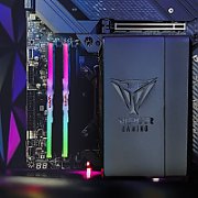 Memorie Patriot Viper Venom 32 GB DDR5 6000 MHz CL30, kit 2 x 16 GB, XMP 3.0 / EXPO, Gri-alb-rosu, RGB
