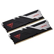Memorie Patriot Viper Venom 32 GB DDR5 6000 MHz CL30, kit 2 x 16 GB, XMP 3.0 / EXPO, Gri-alb-rosu, RGB