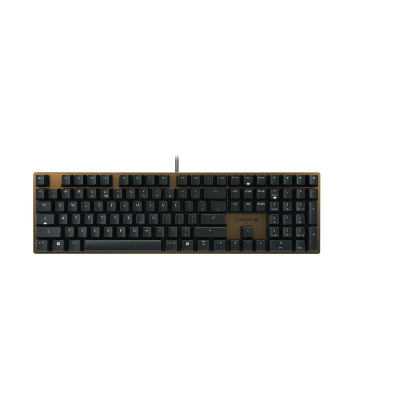 KEYBOARD CORDED MECHANICAL/BLACK/BRONZE US-INTL