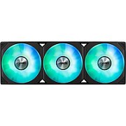 Cooler Procesor ASUS PRIME LC 360 ARGB NEGRU, marime radiator 360mm, 3 ventilatoare ARGB, Viteza ventilatoare 2200 RPM +/- 10%, Suport AMD: AM4, AM5, suport INTEL: LGA 1851/115x/1200/1700, Airflow: 75.7 CFM, Nivel de zgomot ventilatoare: 37.6dBA