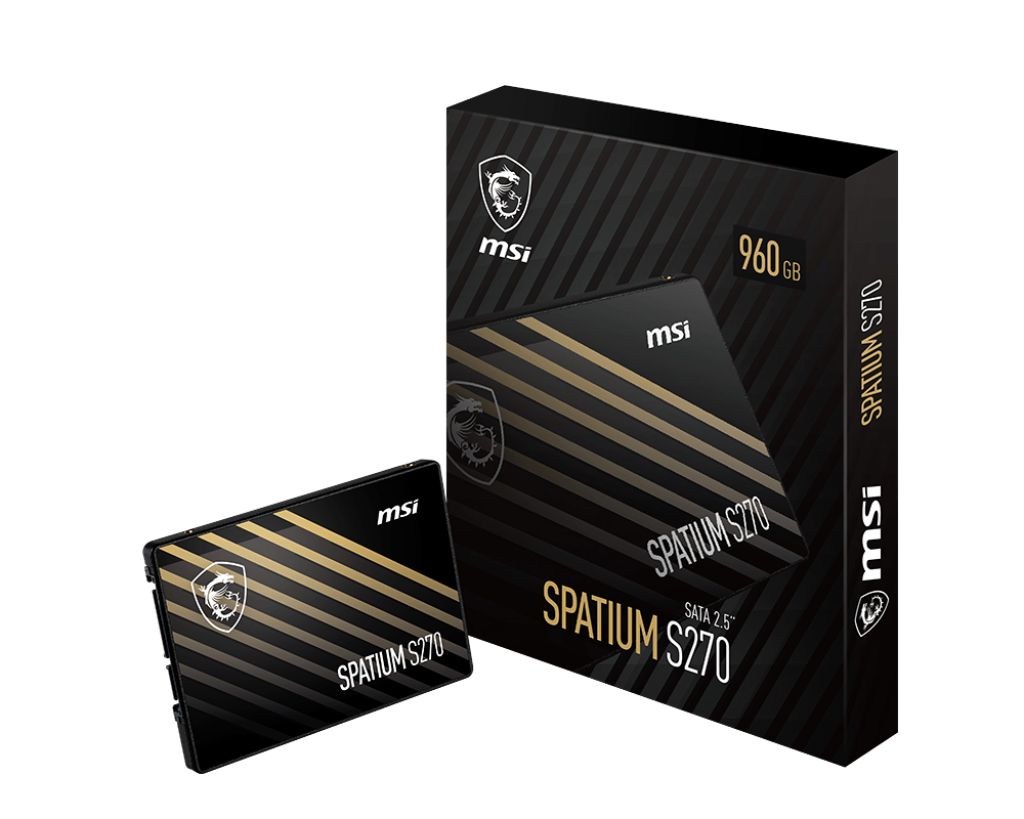 SSD MSI SPATIUM S270 960 GB SATA III 2.5 inch