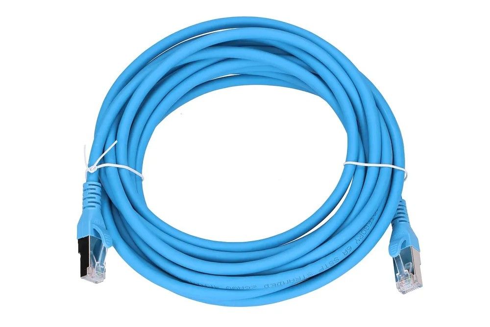 Extralink EX.6587 cabluri de rețea Albastru 5 m Cat6a SF/UTP (S-FTP)
