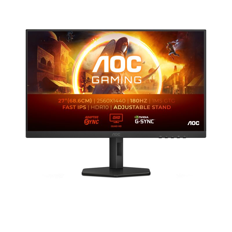 Monitor 27 inch AOC Q27G4XF 2560 x 1440, 180 Hz