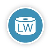 LW-LABELS 36X 89MM SHIPPING/TRANSPARENT 1X 260 PCS