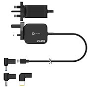 67W GAN PD USB-C MINI CHARGER/WITH 3 TYPES OF DC CONNECTOR - U