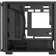 Carcasa ASUS A23 PLUS Mid Tower ARGB NEGRU, Tempered Glass, Sloturi Expansiune 5, Drive Bays: 2x3.5 /2.5  1x2.5 , Ventilatoare Suportate: 7 (spate: 1x120mm, fata: 3x120mm sau 2x140mm, sus: 3x120mm sau 2x140mm), Format Placa De Baza Suportat: Mini-ITX, Micro-ATX, Lungime Maxima Placa Video: 380mm