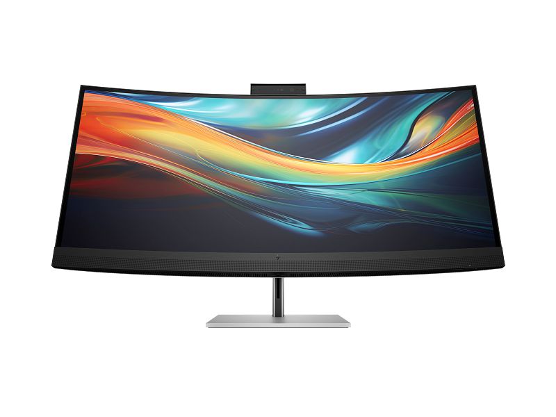 Monitor 39.7 inch LED HP S7 PRO 740PM 5120 x 2160 pixeli, 60 Hz, 5 ms, Silver