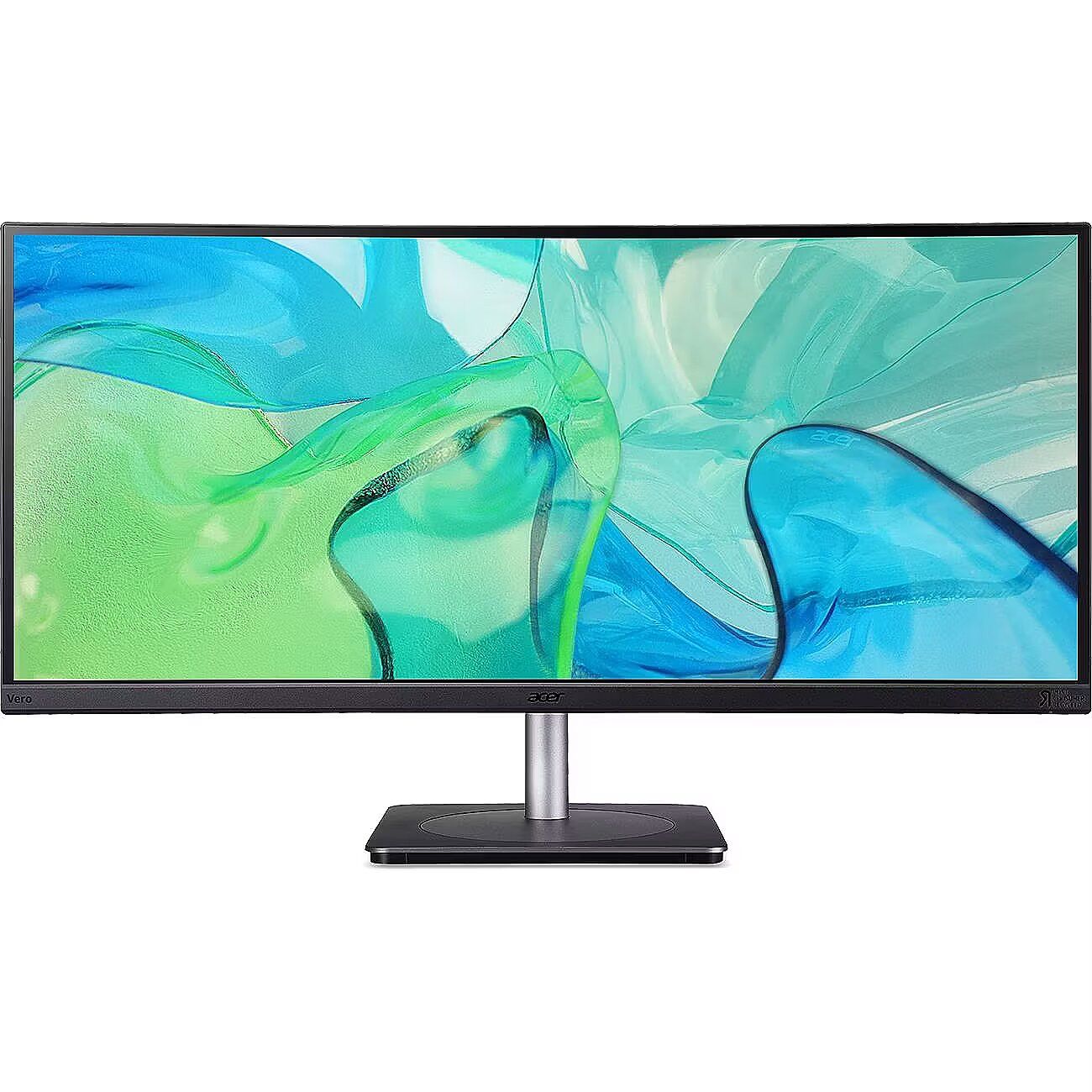 Acer CB343CUR computer monitor 86.4 cm (34 ) 3440 x 1440 pixels UltraWide Quad HD LED Black  Silver