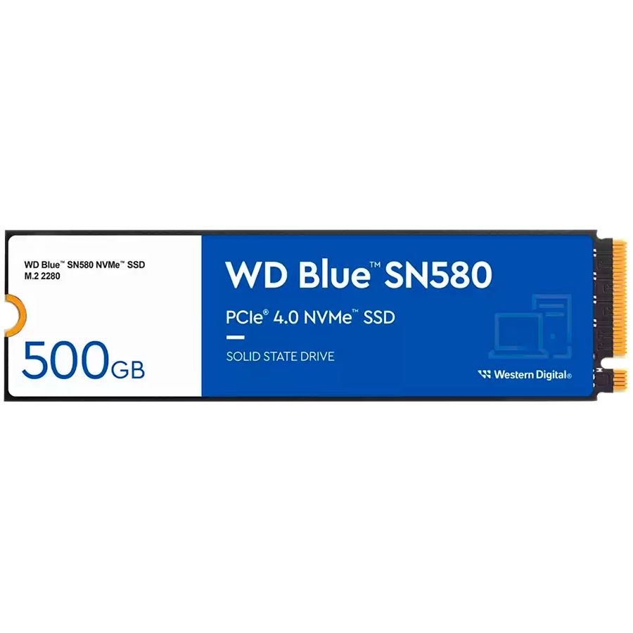 SSD WD Blue SN580 500 GB PCIe 4.0 x4 M.2 2280