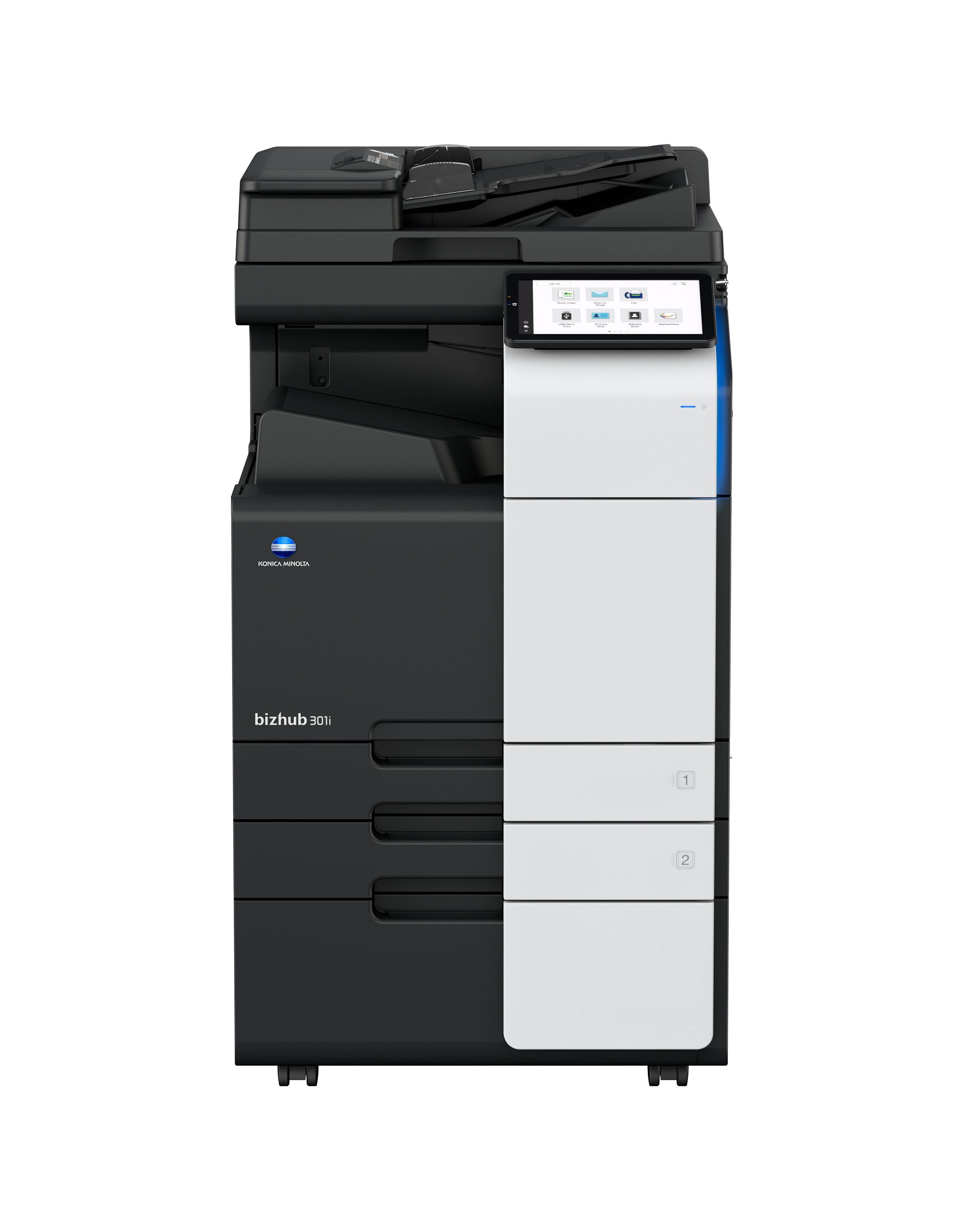 Set BIZHUB 301i cu RADF DF-632 toner TN 330 25000 pagini si masa suport DK-516x