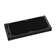 Cooler Procesor DEEPCOOL LP240 ARGB NEGRU, marime radiator 282mm, 2 ventilatoare, Viteza ventilatoare 600-2400 RPM +/- 10%, Viteza pompa: 3400 +/- 10%, Suport AMD: AM4/AM5, suport INTEL: LGA1700/1200/1151/1150/1155, Airflow: 72.04 CFM
