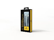 CABLU alimentare si date GEMBIRD, pt. smartphone, USB 2.0 Type-C (T) la USB 2.0 Type-C (T), 60W, 1.5m, protectie silicon, negru,  CC-USB2S-CMCM-1.5M-BK  (timbru verde 0.08 lei)