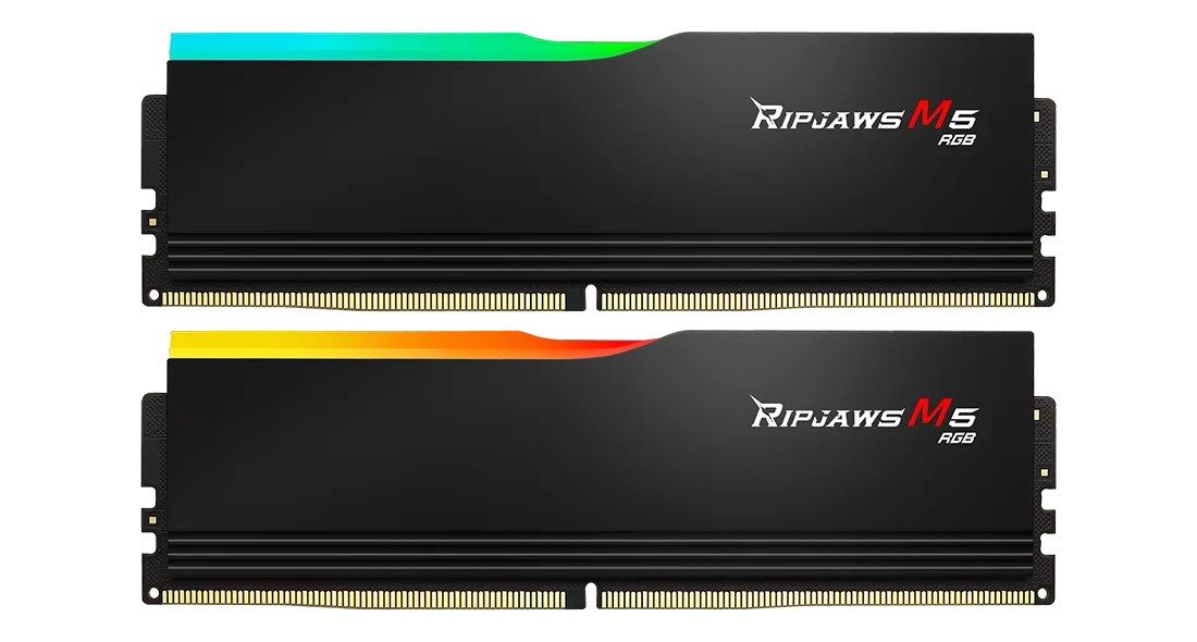 Memorie G.Skill Ripjaws M5 RGB 32 GB DDR5 5200 MHz CL40, kit 2 x 16 GB, XMP 3.0