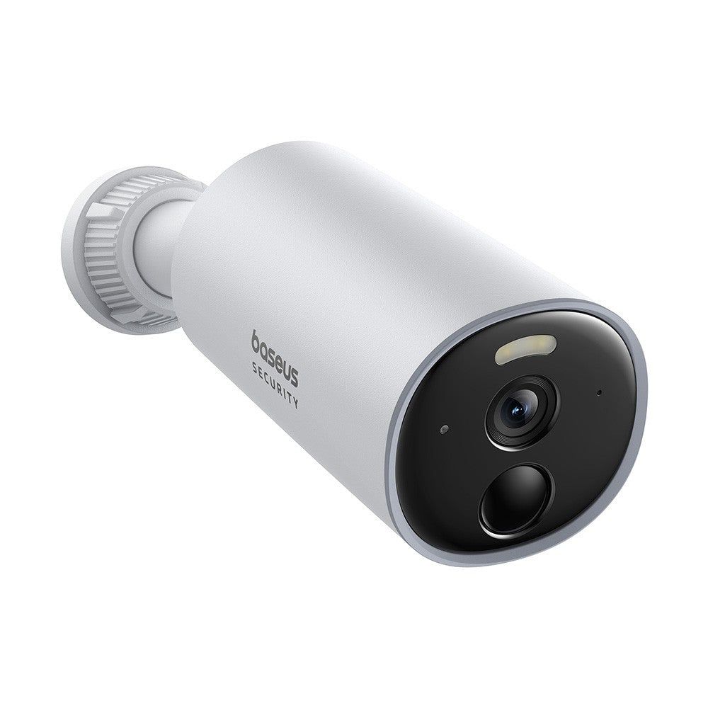 CAMERA IP Exterior Baseus B1, 2K QHD 2304 x 1296, acumulator integrat durata viata pana la 210 zile, unghi pana la 145 grade, IP67, dist. IR 30 m, tip lentila fixa 3 mm, 3 Mpx, wireless, mic, plastic, slot SD card,  S0SV002130  (timbru verde 0.8 lei)