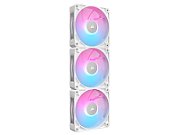 Ventilatoare Carcasa CORSAIR iCUE LINK RX120 MAX 3x120mm RGB ALB, viteza 0.400-2000 RPM +/- 10%, Airflow: 16.3-71.3 CFM, Presiune Statica: 0.22-4.16 mm-H2O, Nivel de zgomot: 10-29.5dBA