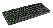 GAMING KEYBOARD GENESIS THOR 404 TKL DE RGB BACKLIGHT MECHANICAL BLACK GATERON YELLOW PR