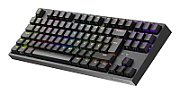 GAMING KEYBOARD GENESIS THOR 404 TKL DE RGB BACKLIGHT MECHANICAL BLACK GATERON YELLOW PR