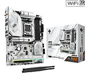 Placa de Baza ASROCK B850 STEEL LEGEND WIFI AM5, 4x DDR5, 1x HDMI, 2x PCIE x16, 5x M.2, 4x SATA 6GB/s, ATX