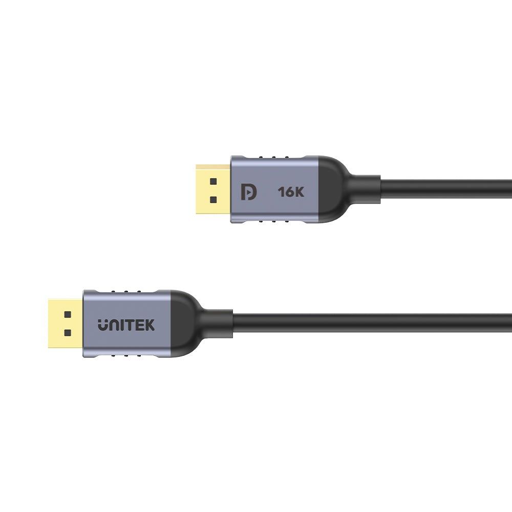 UNITEK DISPLAYPORT CABLE 1.4 8K 60HZ 4K 240HZ 1.5M