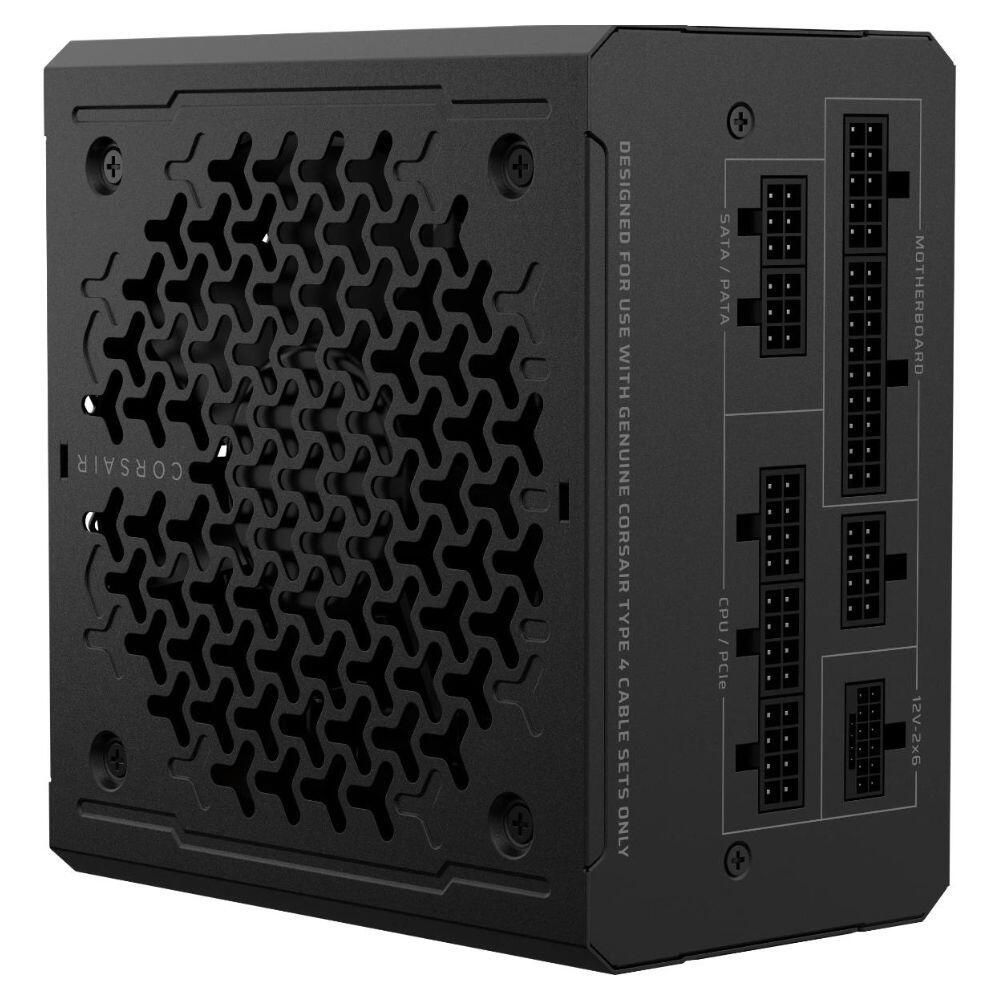 RM1000e (2025), 1000W, ATX 3.1, PCIe 5.1, 80 PLUS GOLD, Full Modulara, Negru