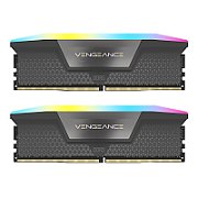 Memorie Corsair Vengeance 32 GB DDR5 6400 MHz CL32, kit 2 x 16 GB, XMP 3.0 / EXPO, Gri, RGB