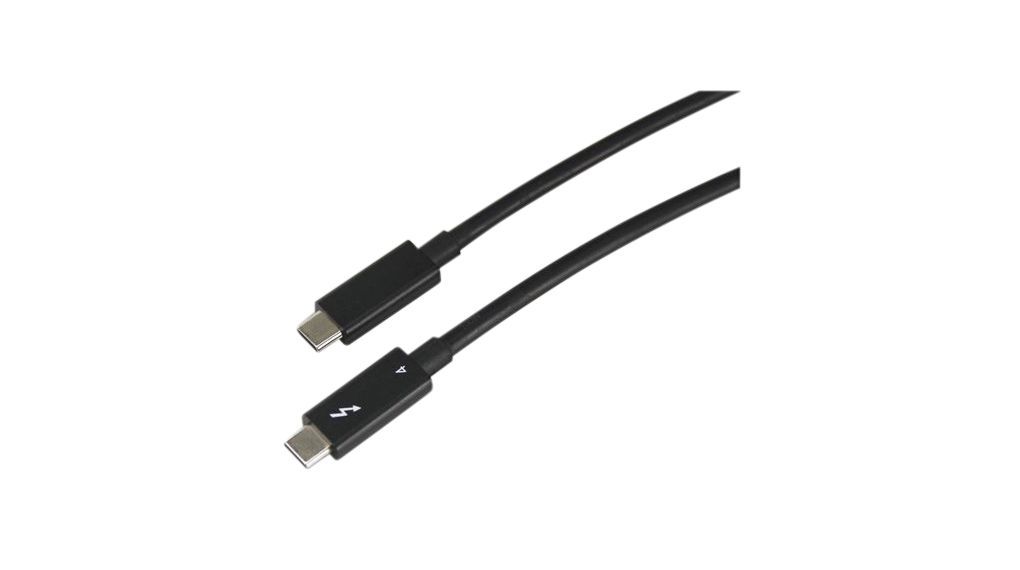Lenovo 4Z51A40455 Thunderbolt cable 2 m 40 Gbit/s Black