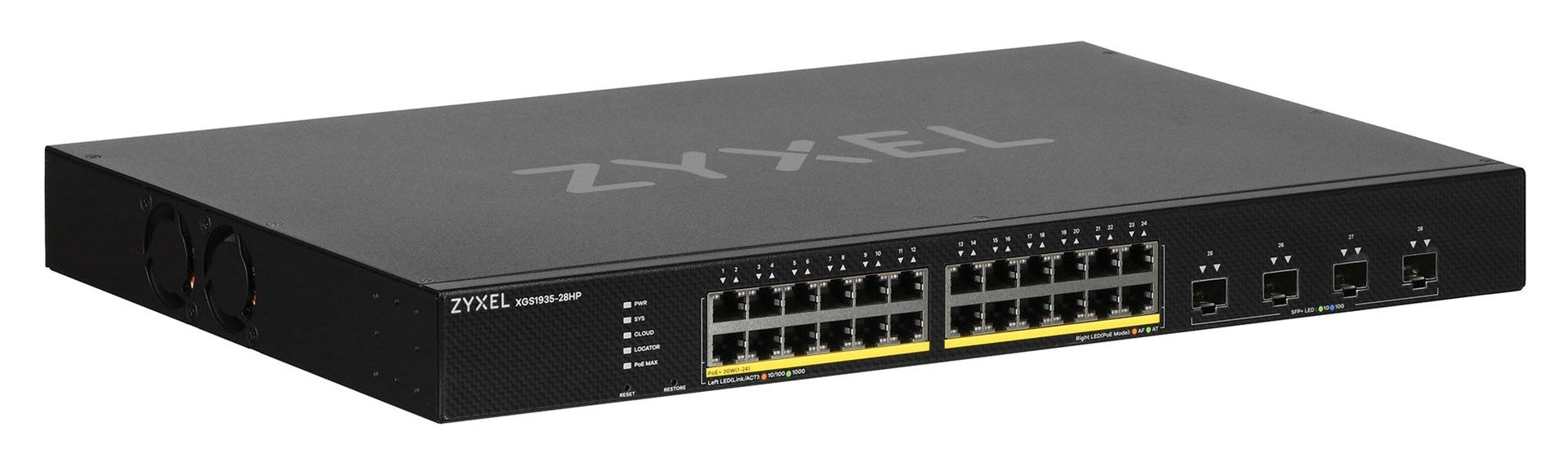 Switch Zyxel XGS1935-28HP-EU0101F, 24 porturi 10/100/1000 Mbps