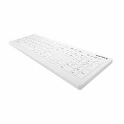 CHERRY Keyboard AK-C8112 Medical wireless [DE] white kabellos