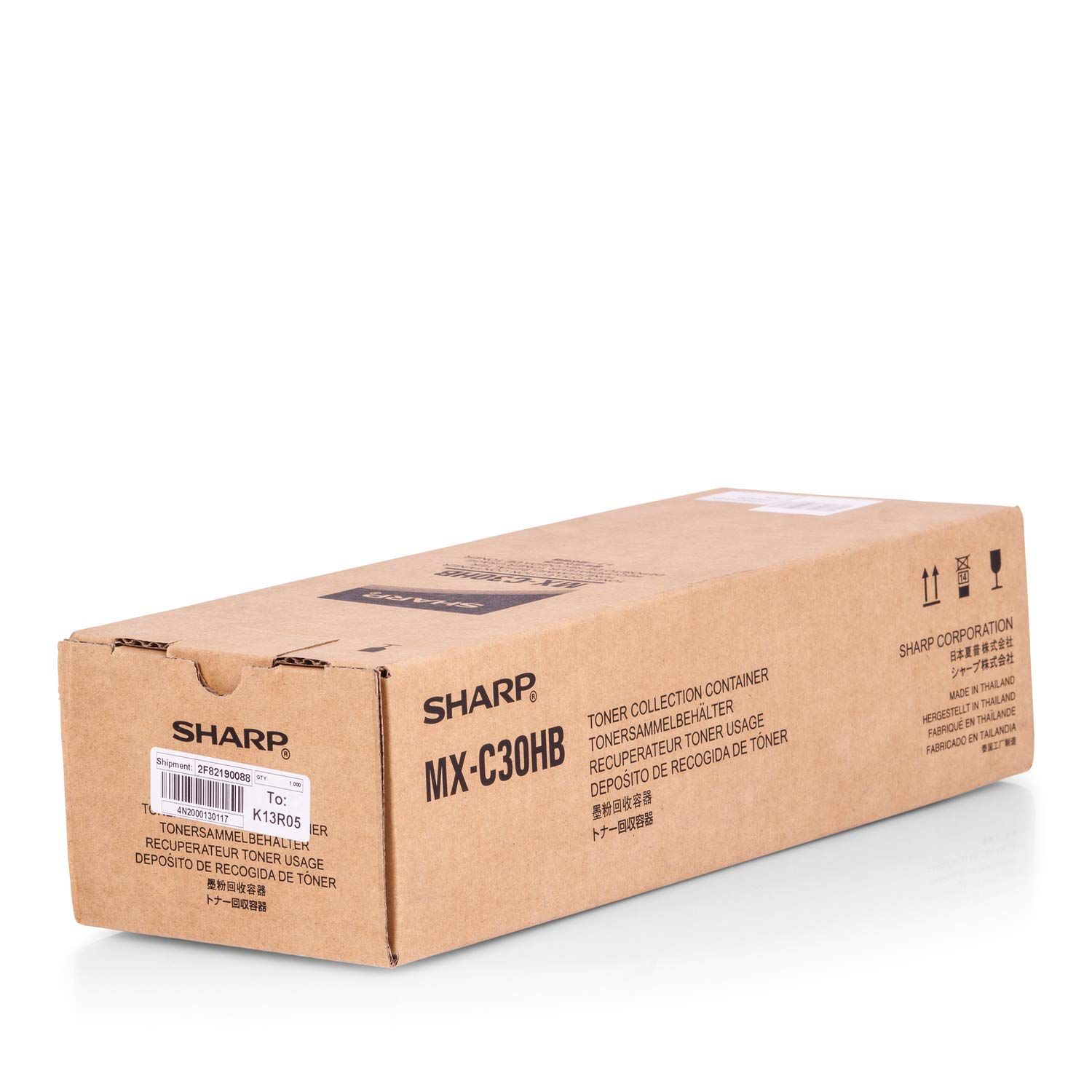 Recipient toner rezidual Sharp MXC30HB ,Negru ,8 000 pagini ,Original (MXC30HB)