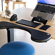 Ergonomic armrest R-Go Armlehne black
