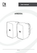 Set of active speakers AUDAC ARES5A/W  5.25 inches  white