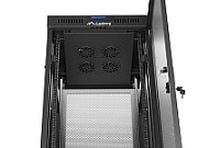 19  freestanding rack cabinet 37U 600X600 black perforated door LCD LANBERG (flat pack)