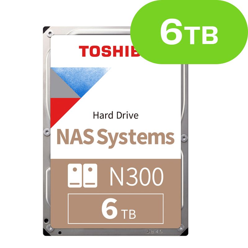 HDD NAS Toshiba N300 6 TB 3.5 inch SATA 3 7200 RPM 512 MB