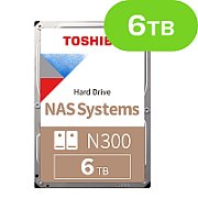 HDD NAS Toshiba N300 6 TB 3.5 inch SATA 3 7200 RPM 512 MB