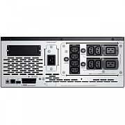 UPS APC SMX2200HV, 2200 VA, 1980 W, cu management, line-interactive, 8x C13, 1x C19, 1x RJ45, 1x USB, Baterie cu plăci de plumb şi acid, LCD, Tower/Rack 4U, Negru