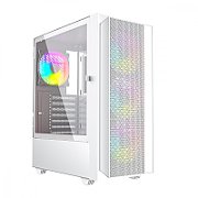 Gembird Fornax 4000W ARGB gaming ATX computer case  Midi Tower  backlight  White