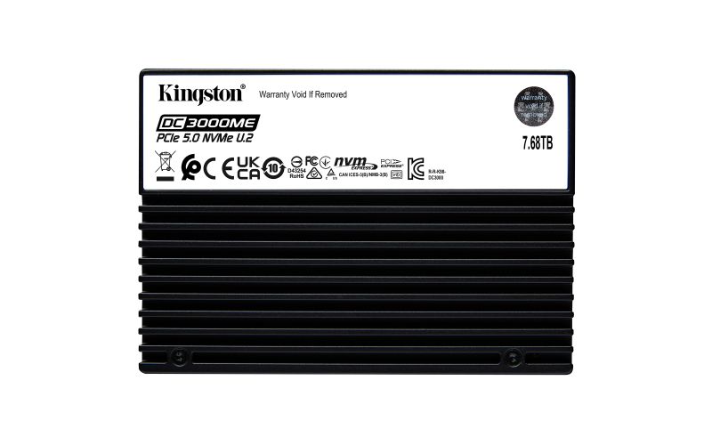 SSD server Kingston DC3000ME 7.68 TB, 2.5 inch, PCIe 5.0 U.2, 3D eTLC, 1.0 DWPD
