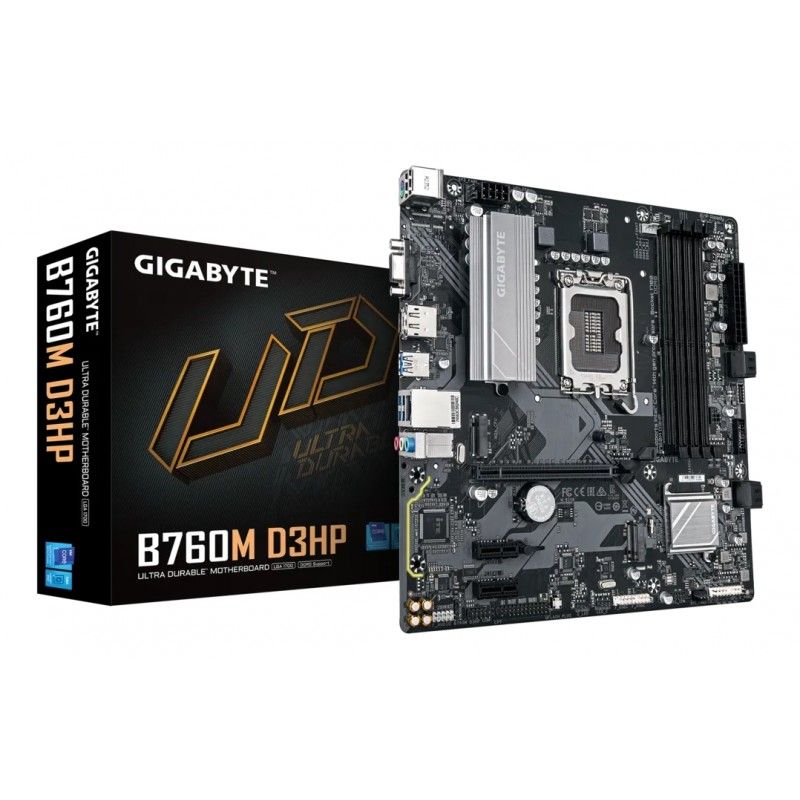 Gigabyte MB B760 S1700 MATX/B760M D3HP WIFI6 1.0 Motherboard