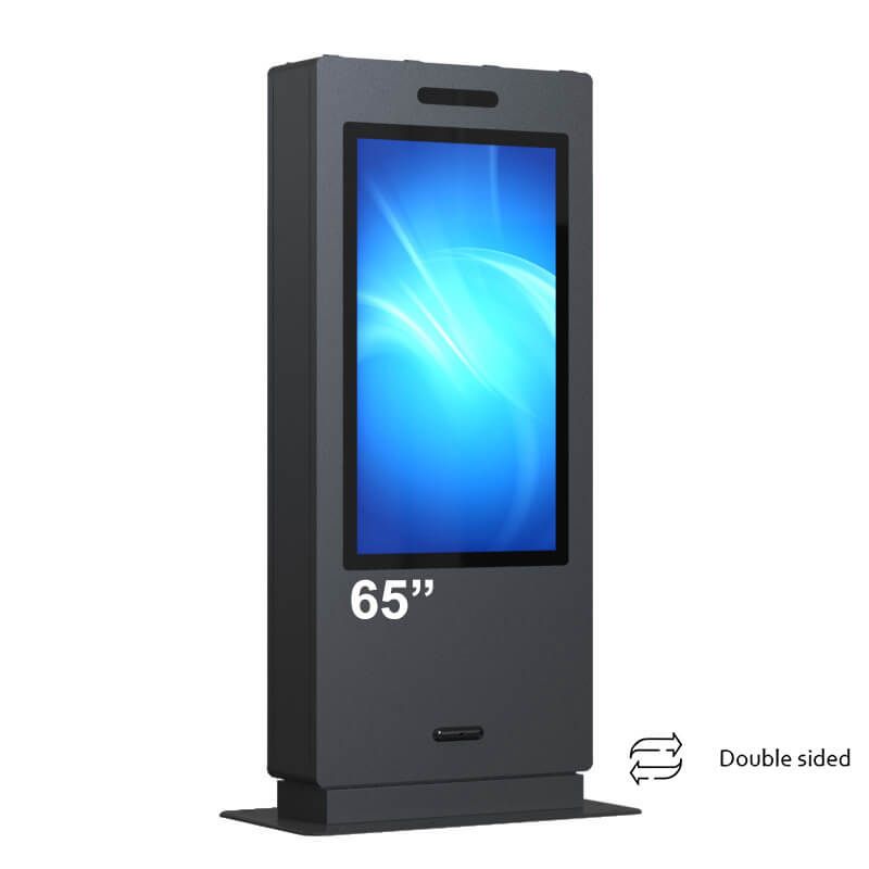 Totem de exterior/OUTDOOR DUAL SIDE EVOBOARD 650ODDLAZ, display 65 , 4K, 4000 NITS, Android 11 RK3399, 4+32GB