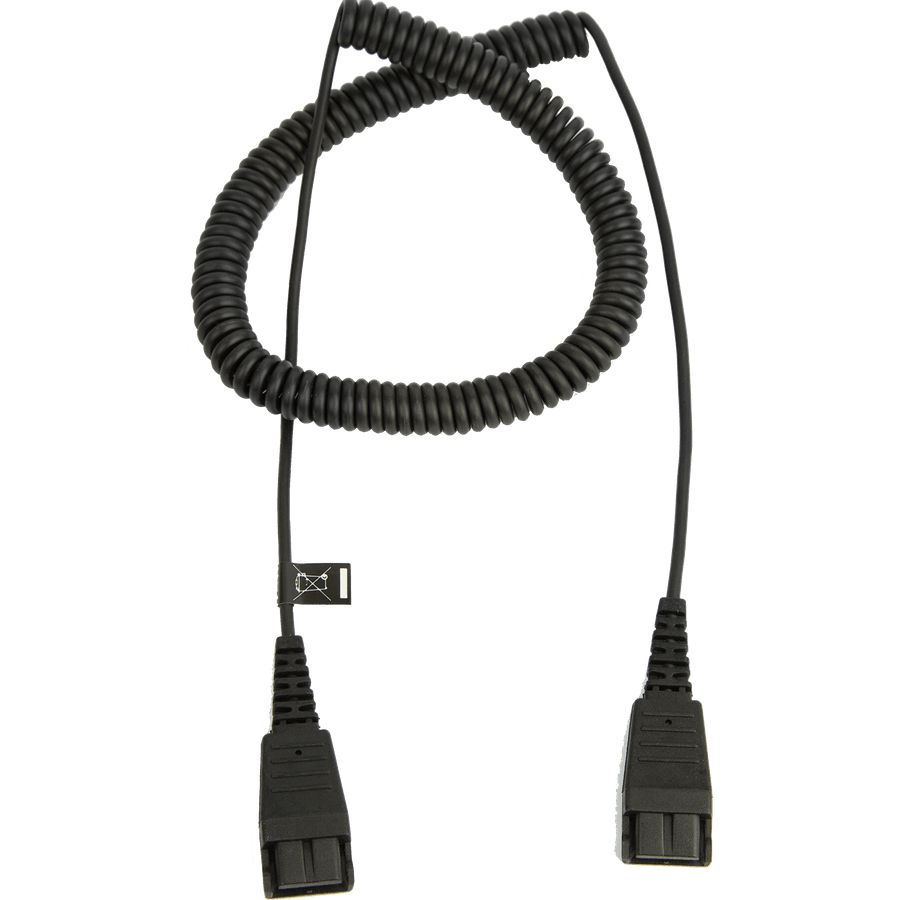 EXTENSION CABLE/2X QD-KUPPLUNG 0 5 - 2M SPIRAL