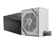 MAG A650BNL WHITE, ATX, 650 W, 80+ Bronze, Alb