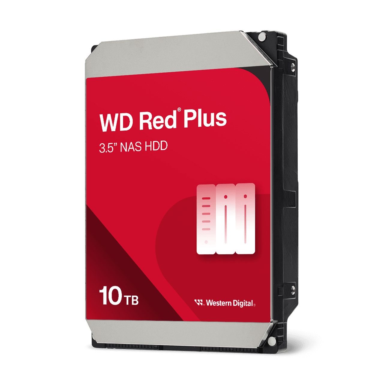 HDD NAS WD Red Plus 10 TB 3.5 inch SATA 3 7200 RPM 512 MB